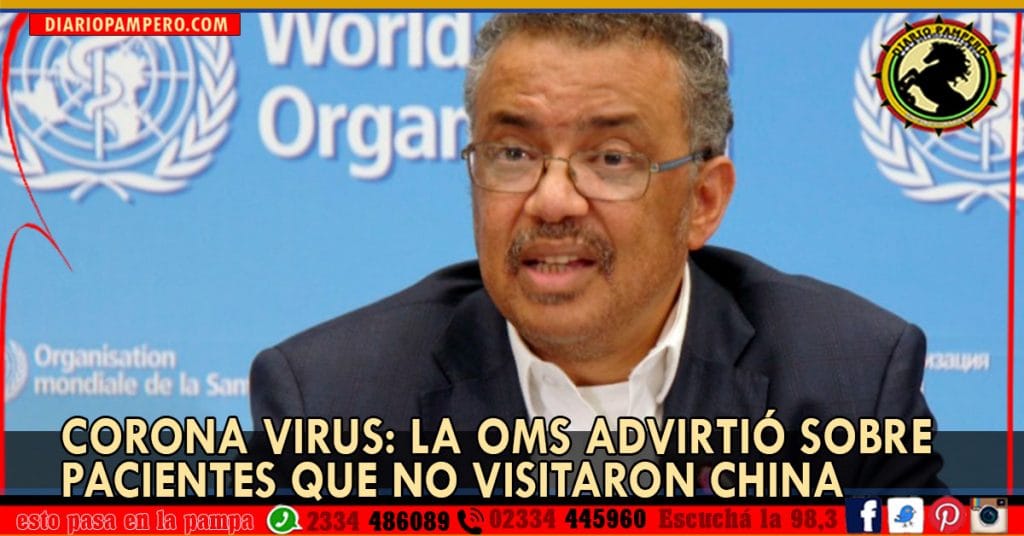 La OMS advirtió sobre casos en Europa de pacientes que no visitaron China