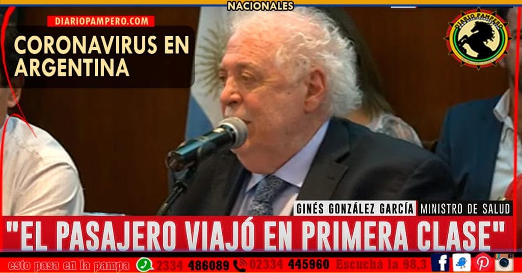 CORONAVIRUS EN ARGENTINA: Conferencia de Prensa de Autoridades de Salud
