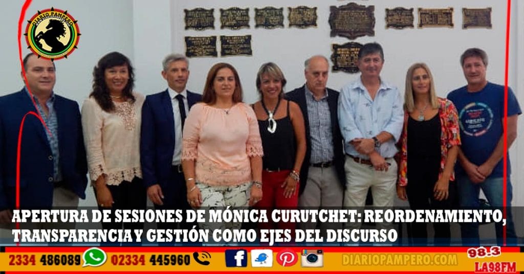 Eduardo Castex: Apertura de Sesiones de Mónica Curutchet: reordenamiento, transparencia y gestión como ejes del discurso