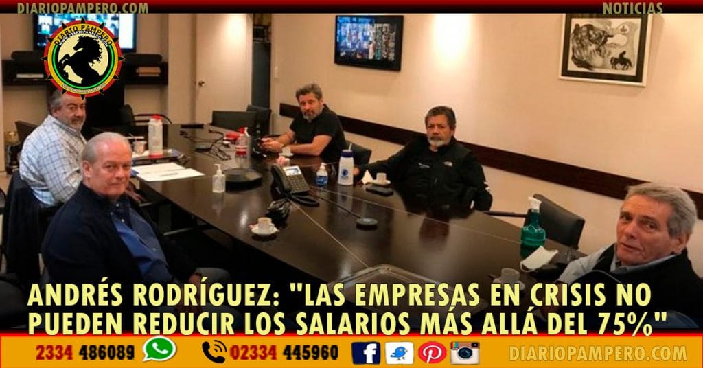 Andrés Rodríguez: «Las empresas en crisis no pueden reducir los salarios más allá del 75%»