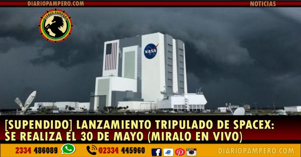 [SUSPENDIDO] Lanzamiento tripulado de SpaceX: se realiza el 30 de mayo (miralo EN VIVO)