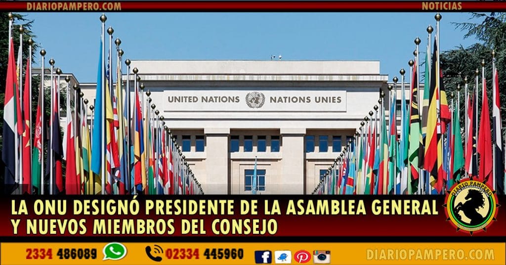 La ONU designó presidente de la Asamblea General y nuevos miembros del Consejo