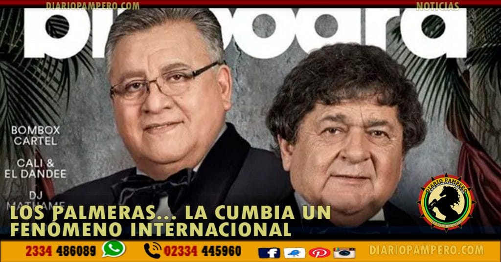 Los Palmeras, la primera banda de cumbia en la tapa de Billboard