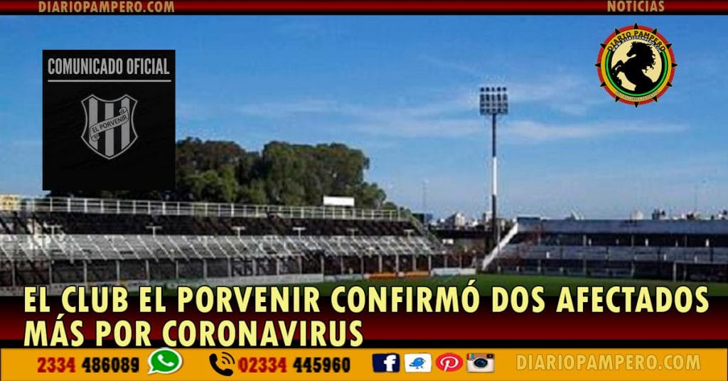 El club El Porvenir confirmó dos afectados más por coronavirus