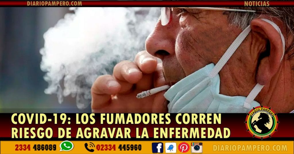 Los fumadores que contraen coronavirus corren riesgo de agravar la enfermedad