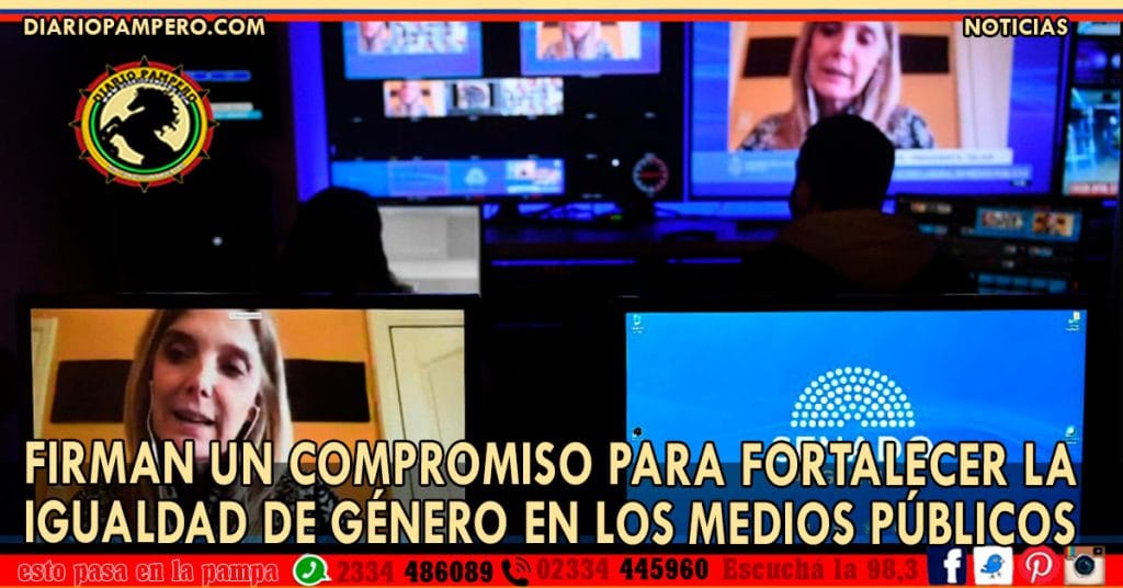 Firman un compromiso para fortalecer la igualdad de género en los medios públicos