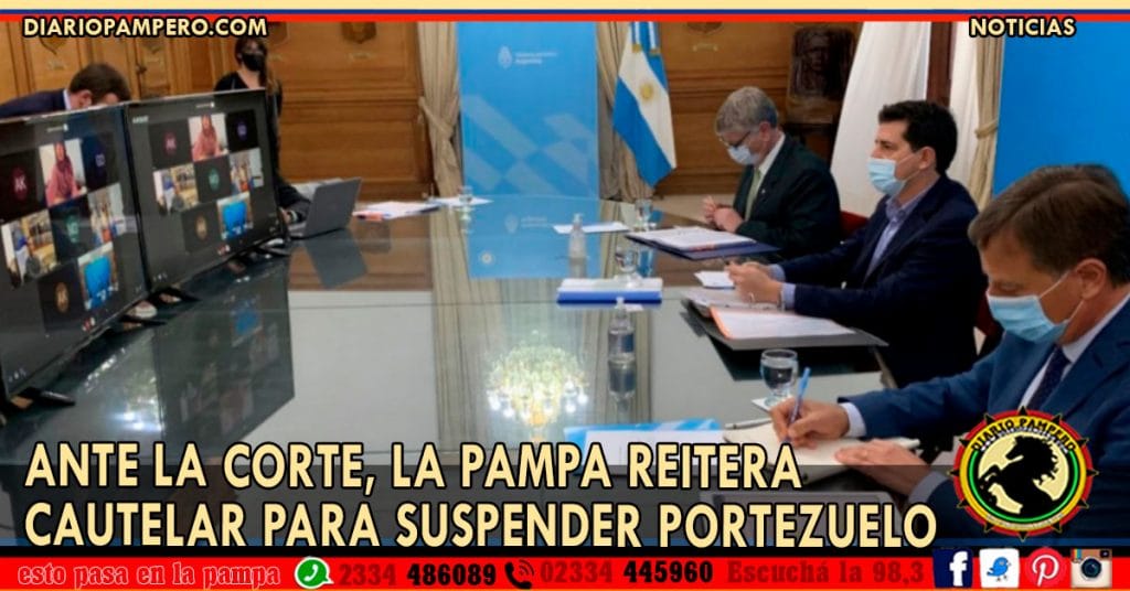 Ante la Corte, La Pampa reitera cautelar para suspender Portezuelo