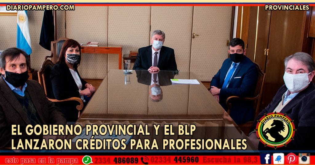 El Gobierno de La Pampa y el BLP lanzaron créditos para profesionales