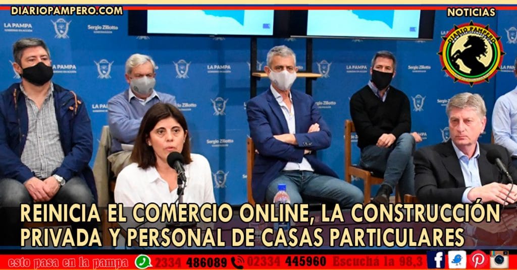 Reinicia el comercio online, la construcción privada y personal de casas particulares