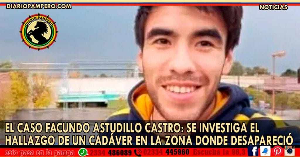 EL CASO FACUNDO ASTUDILLO CASTRO: se investiga el hallazgo de un cadáver en la zona donde desapareció