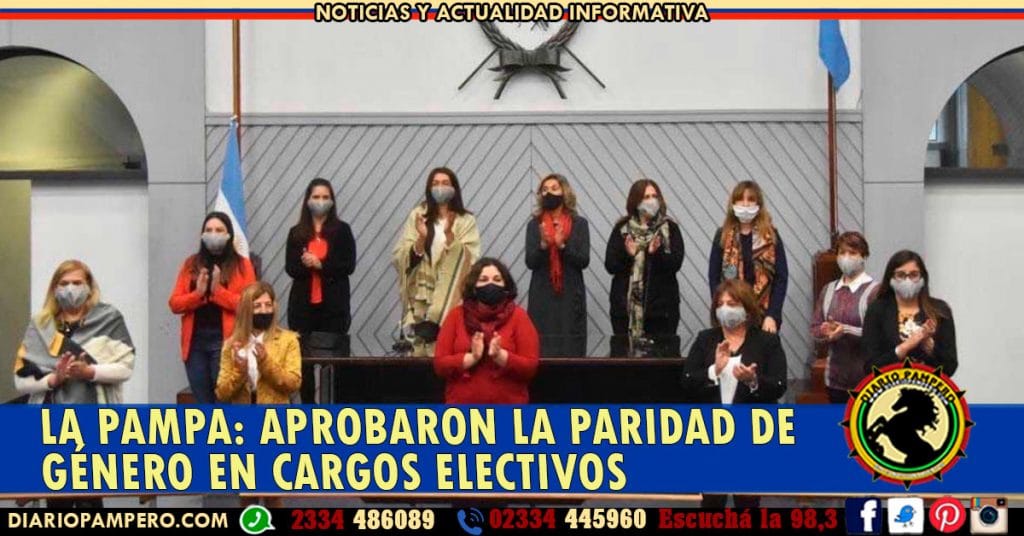 LA PAMPA: Aprobaron la paridad de género en cargos electivos