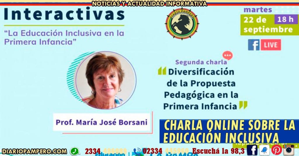 Segunda charla online sobre la educación inclusiva en la primera infancia