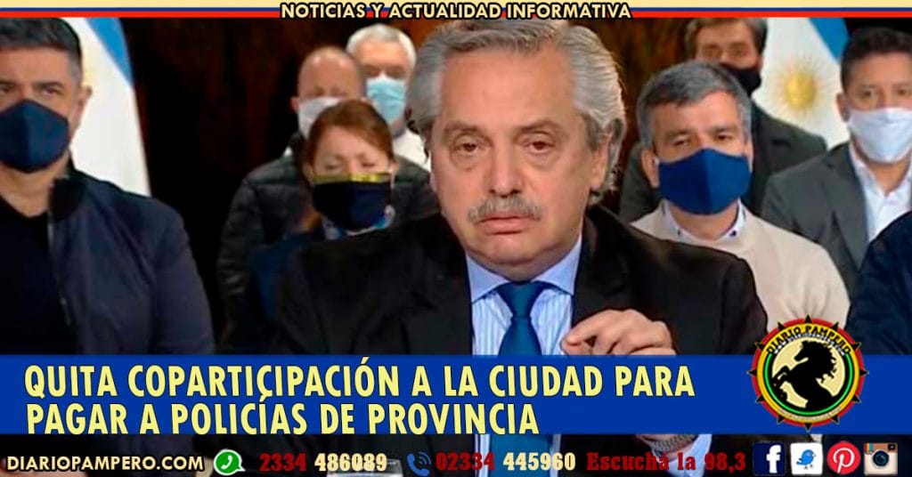 Publican el decreto que quita coparticipación a la Ciudad para pagar a policías de Provincia