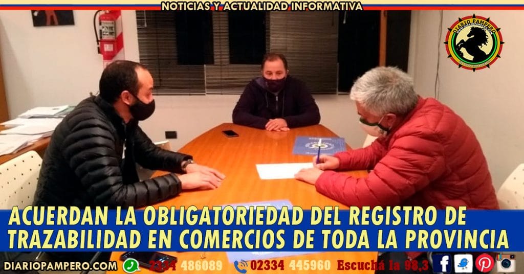 Acuerdan la obligatoriedad del Registro de Trazabilidad en comercios de toda la Provincia