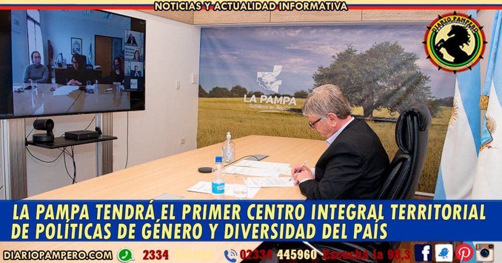 La Pampa tendrá el primer Centro Integral Territorial de Políticas de Género y Diversidad del país