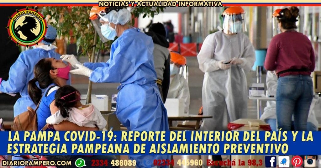 LA PAMPA COVID-19: reporte del interior del país y la estrategia pampeana de aislamiento preventivo