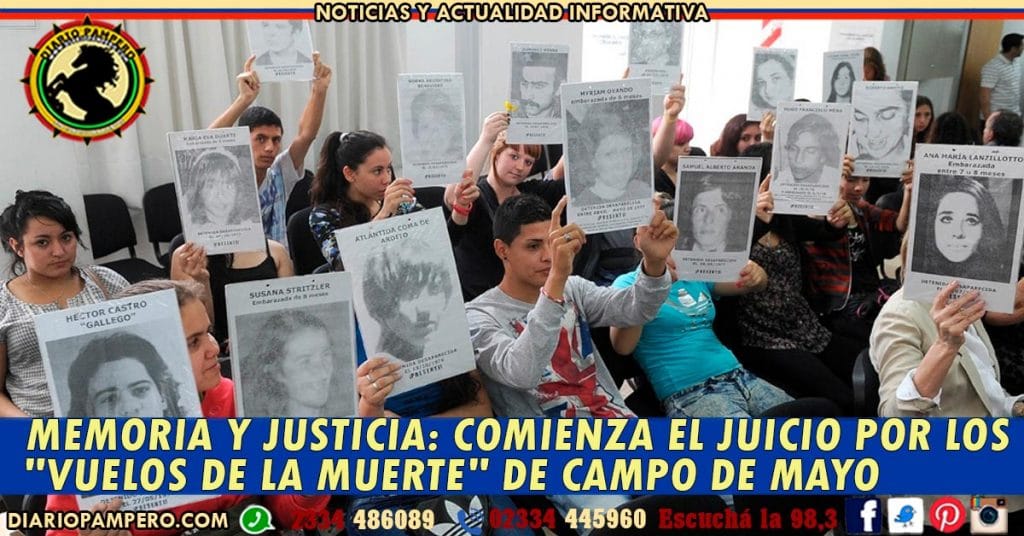 MEMORIA Y JUSTICIA: Comienza el juicio por los «vuelos de la muerte» de Campo de Mayo