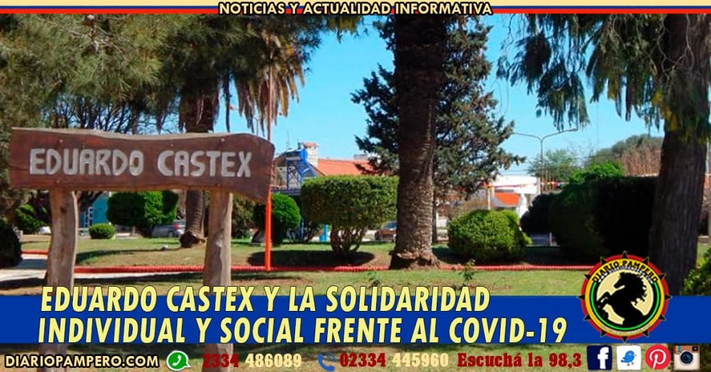 EDUARDO CASTEX y la solidaridad individual y social frente al COVID-19