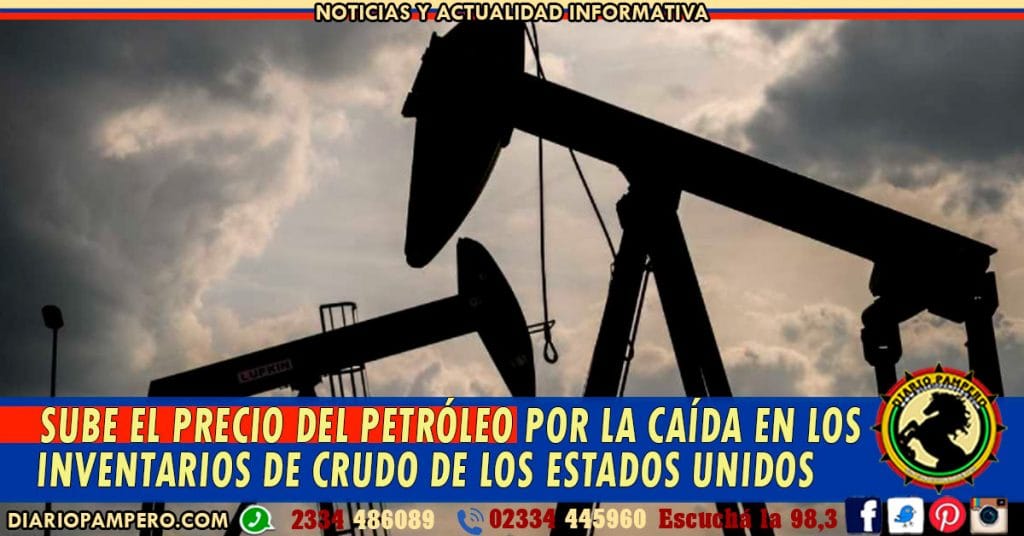 Sube el precio del petróleo por la caída en los inventarios de crudo de los Estados Unidos