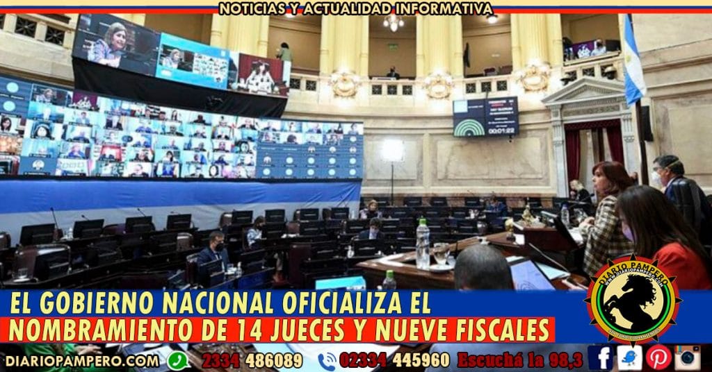 El Gobierno Nacional oficializa el nombramiento de 14 jueces y nueve fiscales