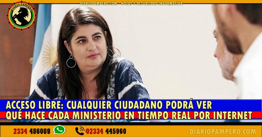 ACCESO LIBRE: cualquier ciudadano podrá ver qué hace cada Ministerio en Tiempo Real por internet