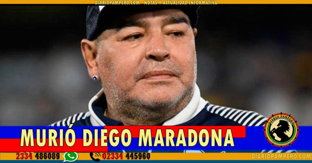 Murió Diego Maradona