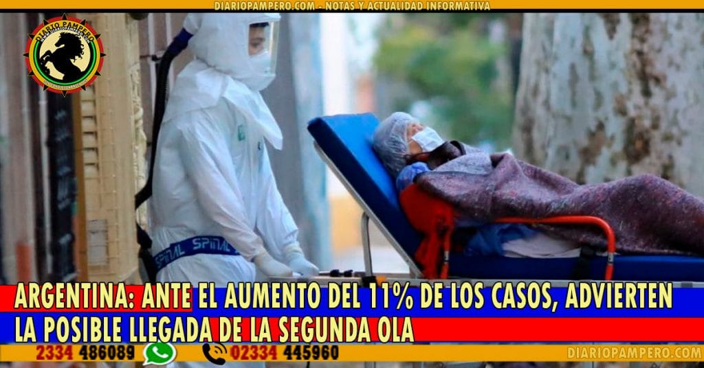ARGENTINA: Ante el aumento del 11% de los casos, advierten la posible llegada de la segunda ola