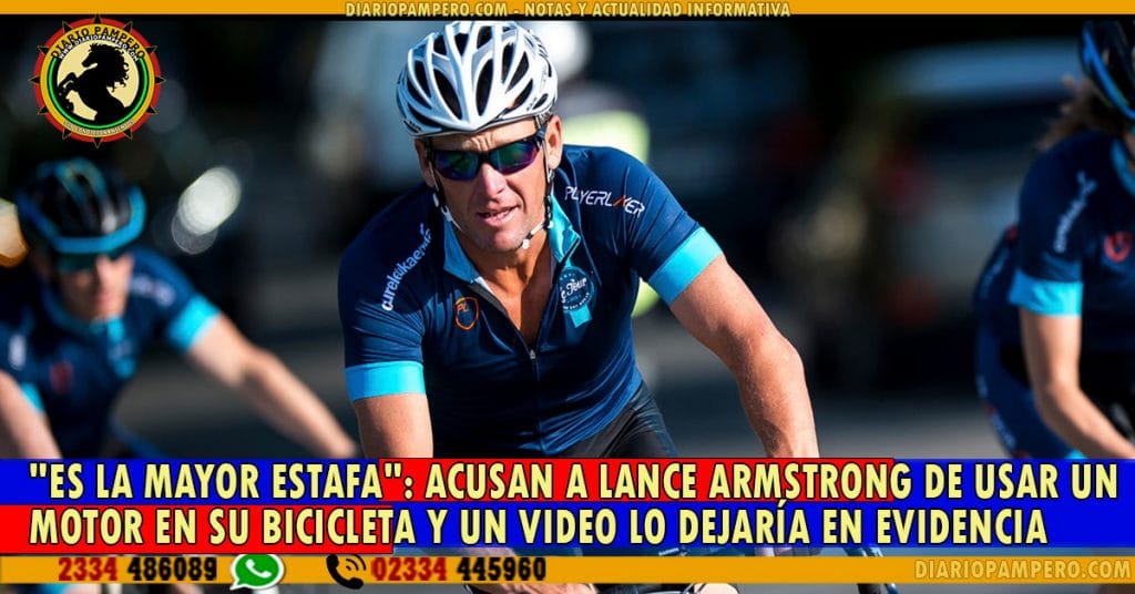 «Es la mayor estafa»: acusan a Lance Armstrong de usar un motor en su bicicleta y un video lo dejaría en evidencia