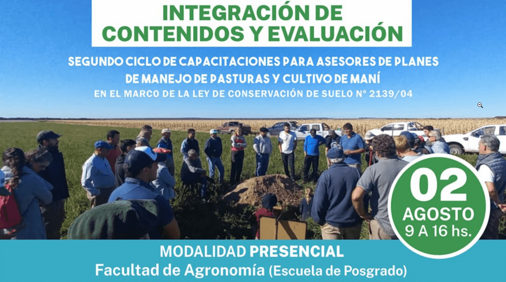 SANTA ROSA: Culmina Módulo II de las capacitaciones para asesores de cultivo de maní