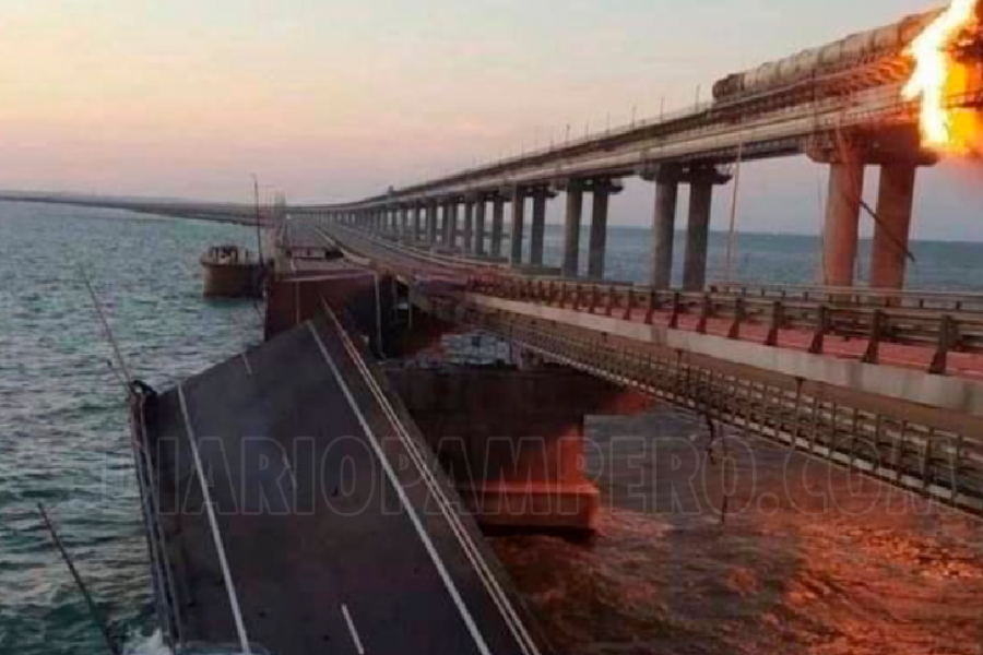 Detonan coche bomba en Puente de Crimea y crece la tensión de guerra total con Rusia RUSIA
