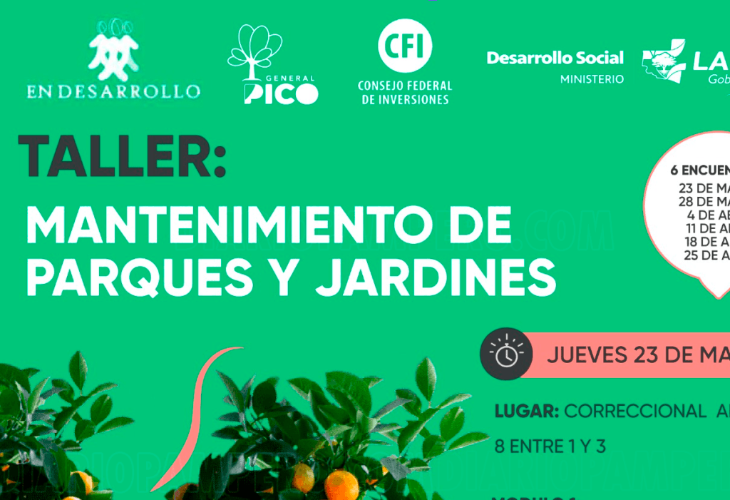 Programa En Desarrollo: Taller de Mantenimiento de Parques y Jardines