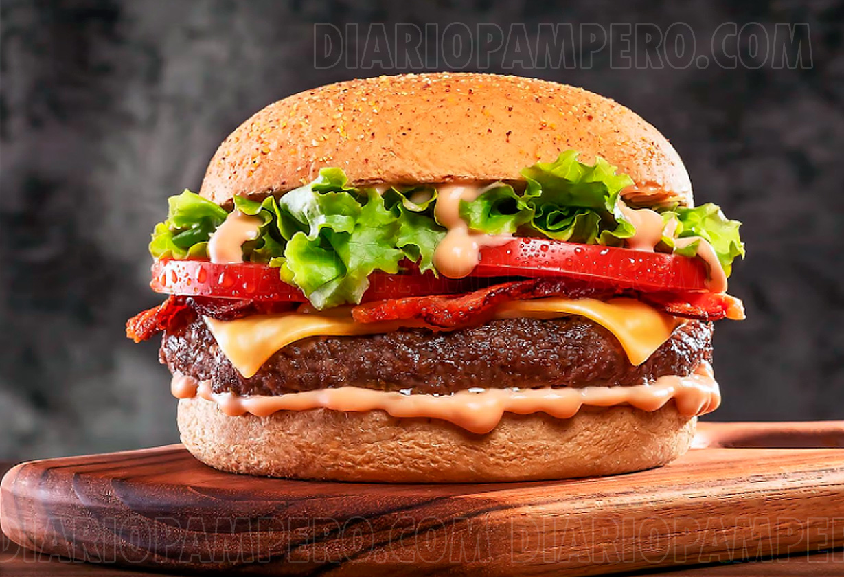 imagen de una hamburguesa