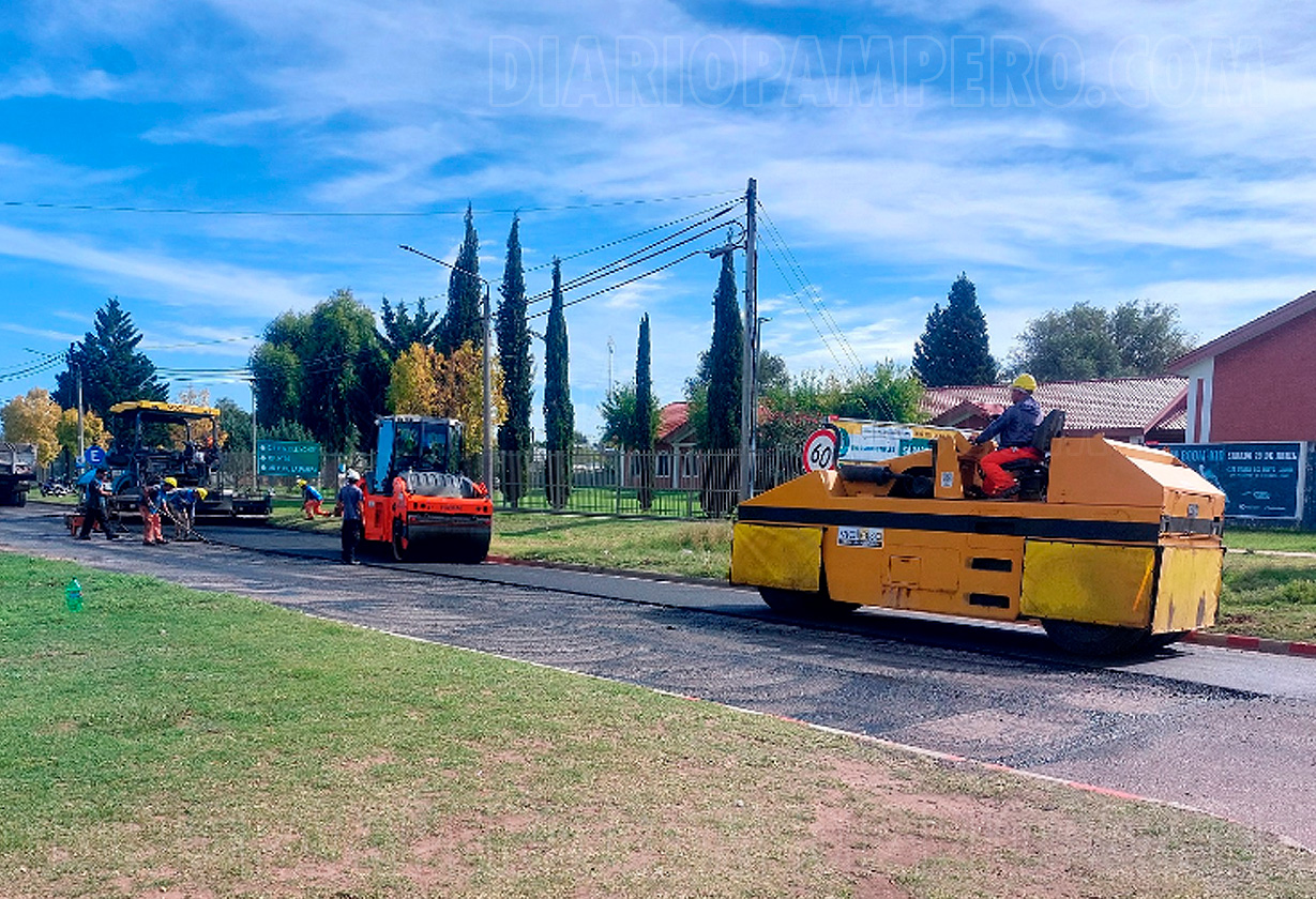 maquinaria de pavimentación