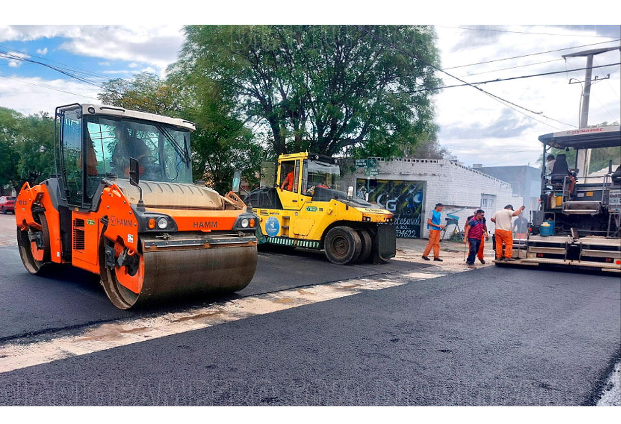 obra de pavimentacion
