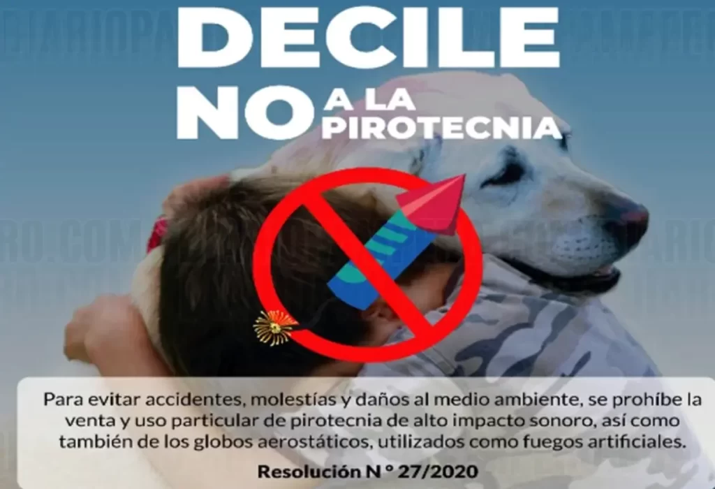 Trenel contra la pirotecnia en estas festividades