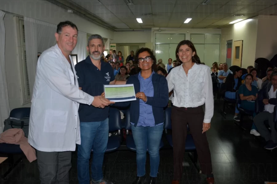 El Hospital Gobernador Centeno logra una importante certificación ambiental PROVINCIALES