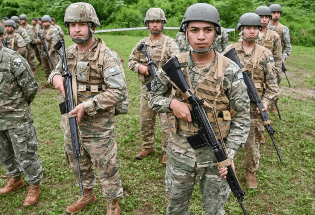 Fuerzas Armadas podrán detener civiles en la frontera norte con 1.300 militares