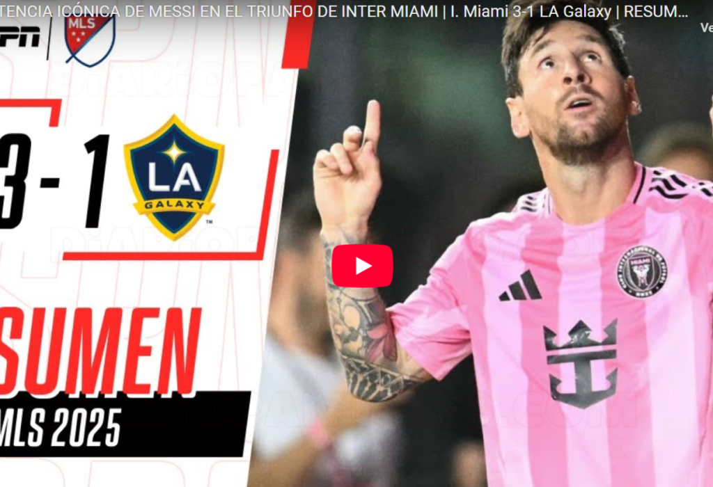 Messi regresa con magia: golazo y asistencia de taco en el triunfo de Inter Miami