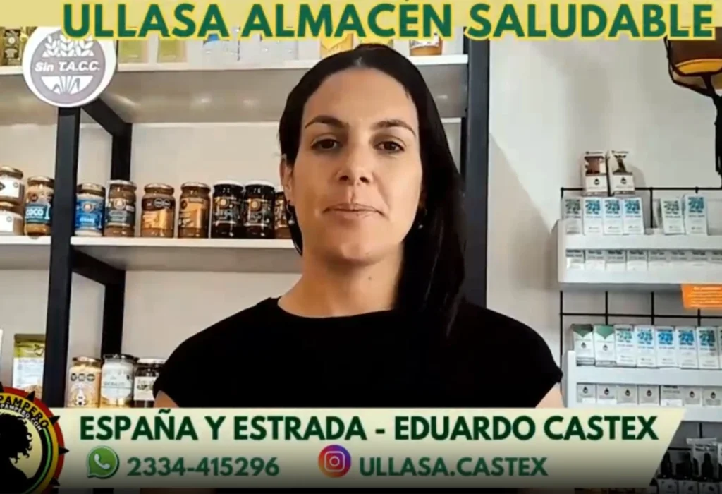 Jessica Lescano: Emprendedora en Eduardo Castex con Ullasa Almacén Saludable