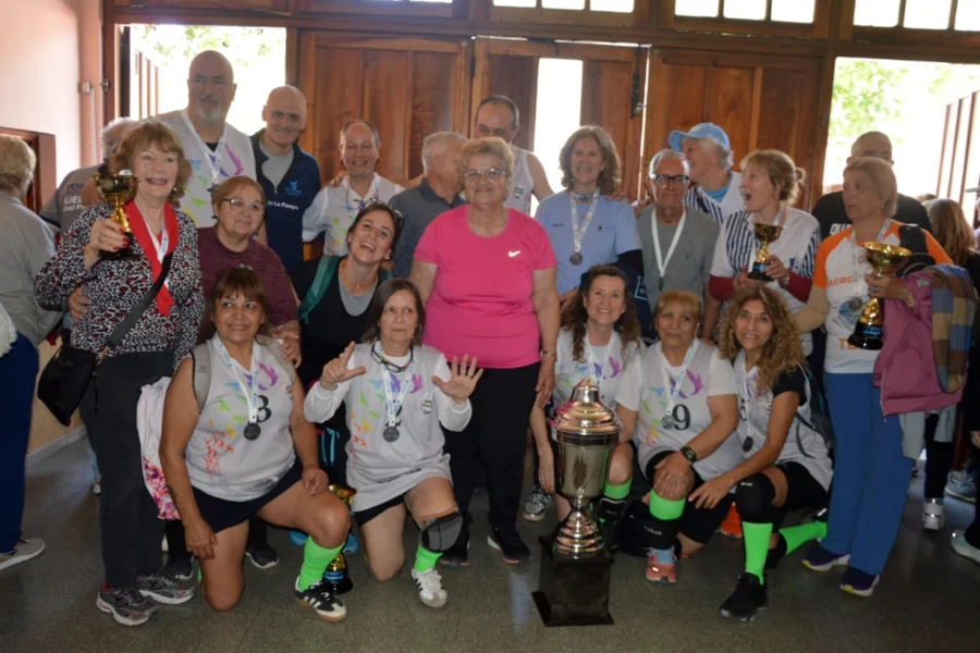 Santa Rosa celebró el cierre de los Juegos Deportivos para Personas Mayores