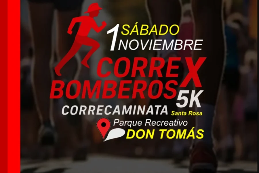Corre por Bomberos: una jornada solidaria y familiar en Santa Rosa