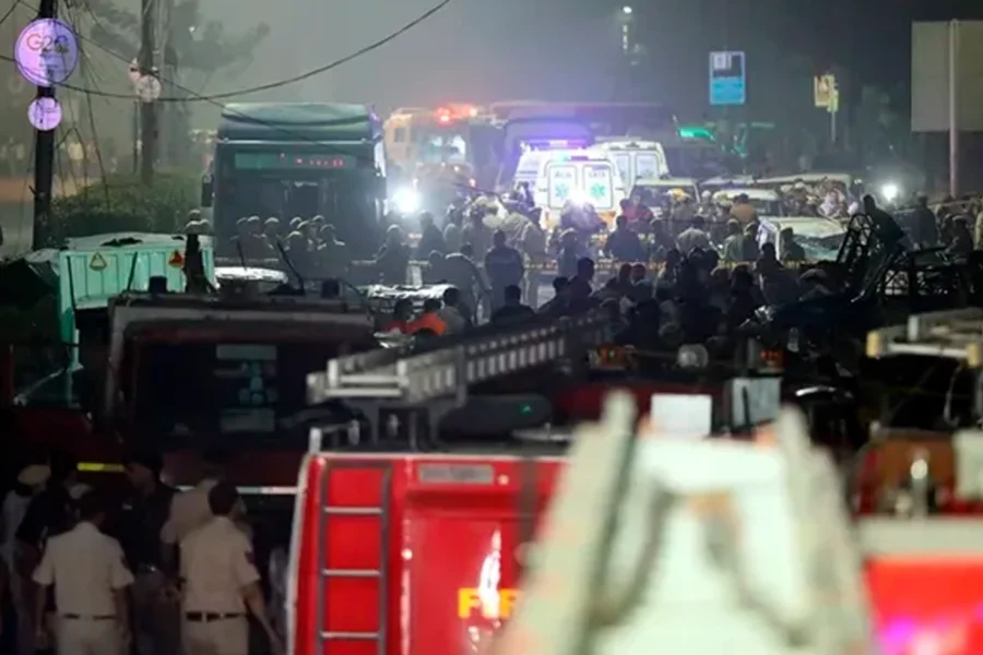 Ocho muertos y varios heridos por un coche bomba en la India