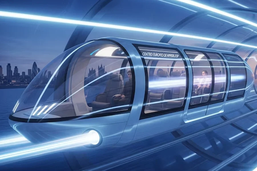 Hyperloop europeo acelera pruebas para unir Londres y París en 20 minutos