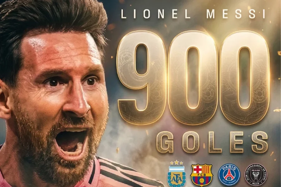Lionel Messi alcanza los 900 goles y suma otro capítulo histórico