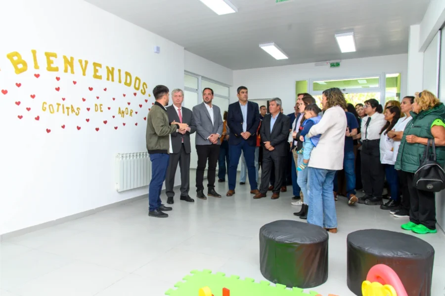 Ziliotto inauguró obras sociales en Zona Norte de Santa Rosa