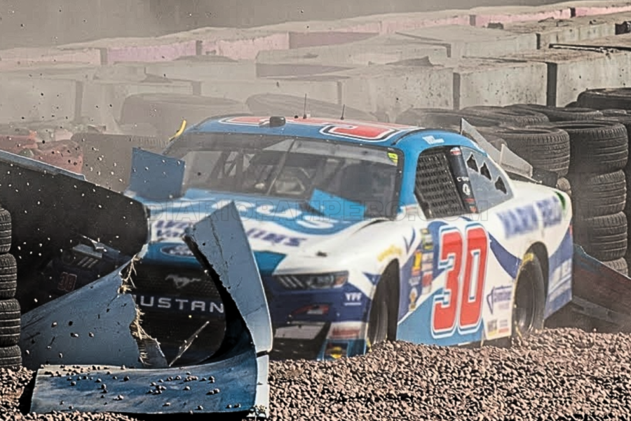 El piloto argentino Baltazar Leguizamón sufrió un fuerte accidente