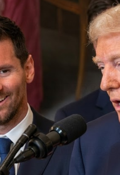 Inter Miami y Lionel Messi fueron recibidos por Donald Trump