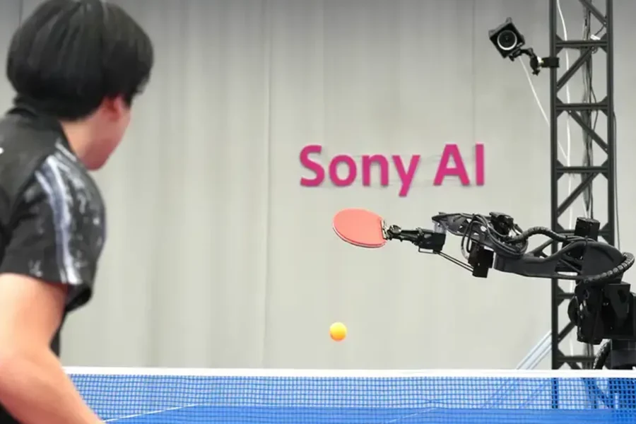 Robot de Sony derrota a jugadores profesionales en tenis de mesa