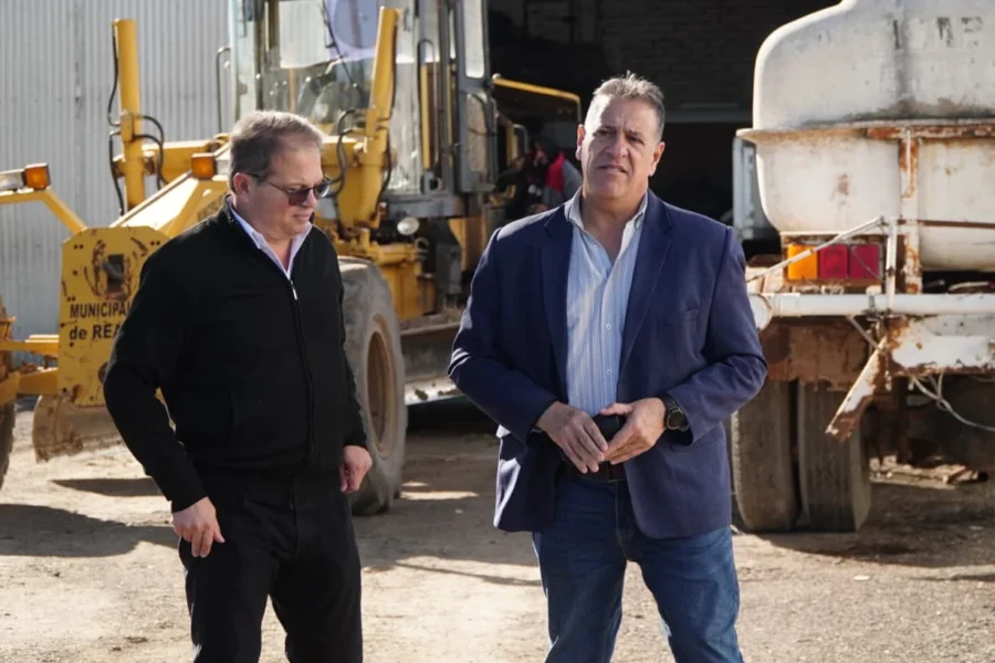 Fernández recorrió Realicó e Ingeniero Luiggi