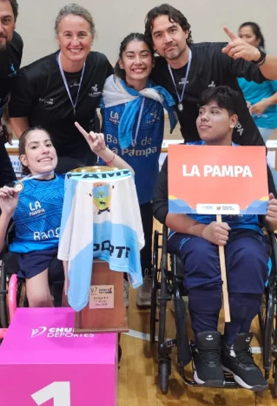 La Pampa en los Juegos ParaEpade: destacada actuación colectiva y 80 medallas en total